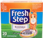 Fresh Step  scoopable clumping cat litter Center Front Picture